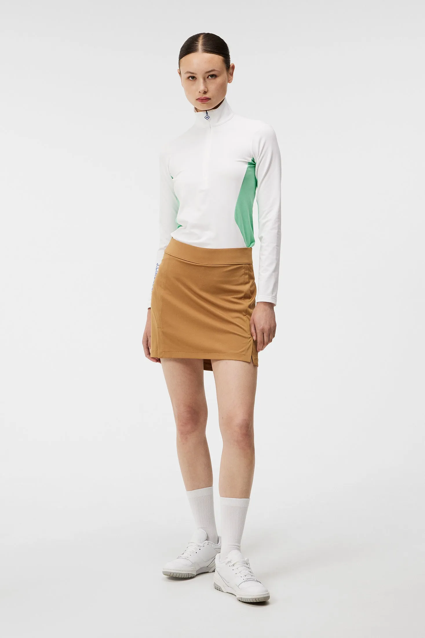 Amelie Mid Skirt / Chipmunk