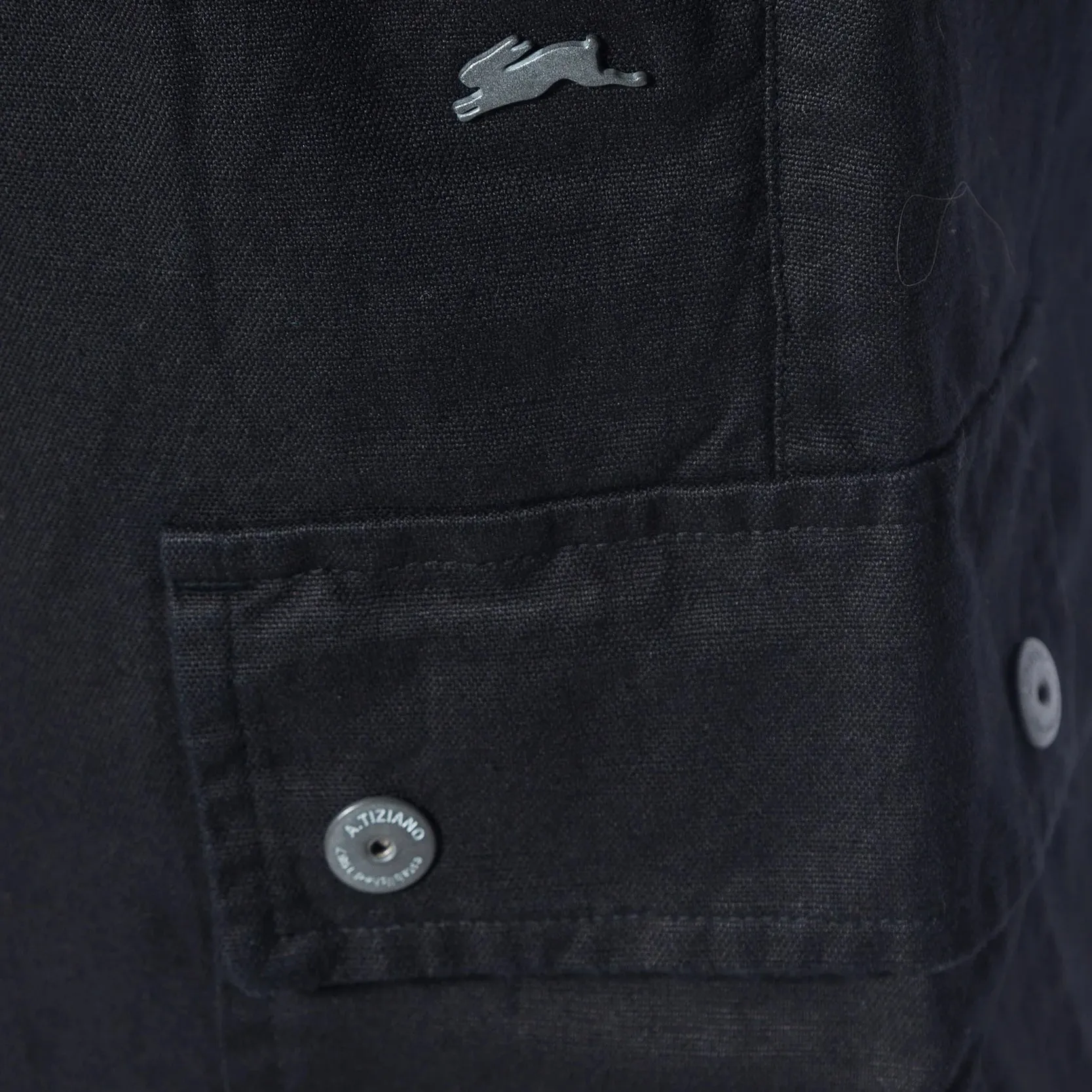 A.Tiziano 'Rayan' Linen Cargo Pant