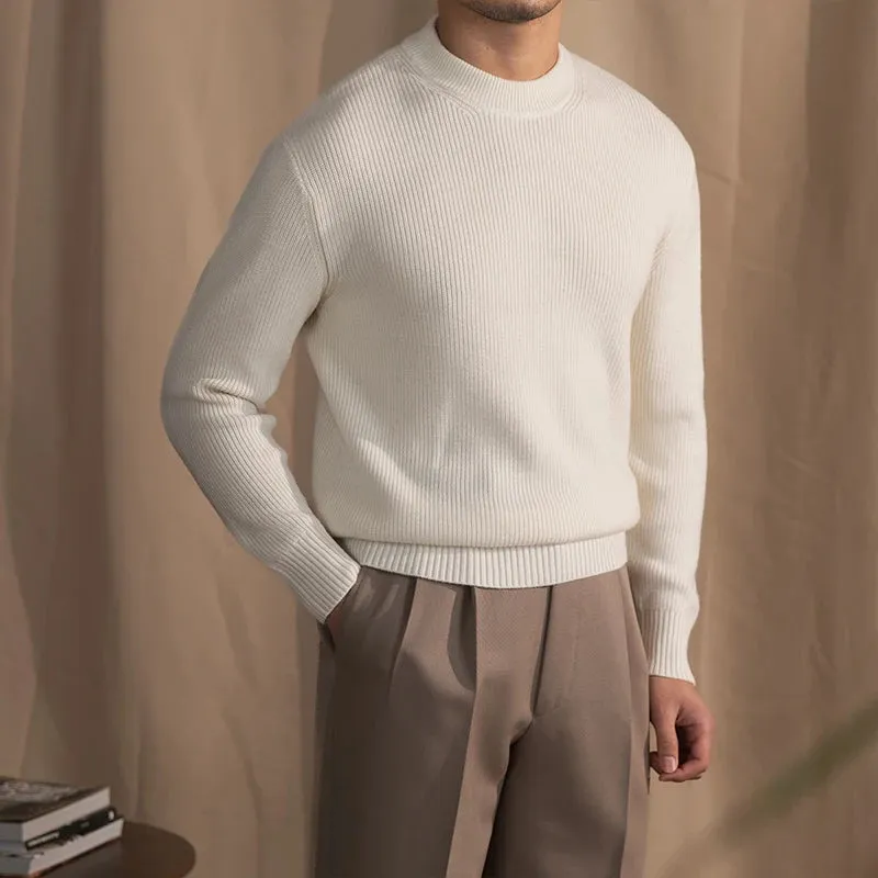 Autumn warm wool sweater