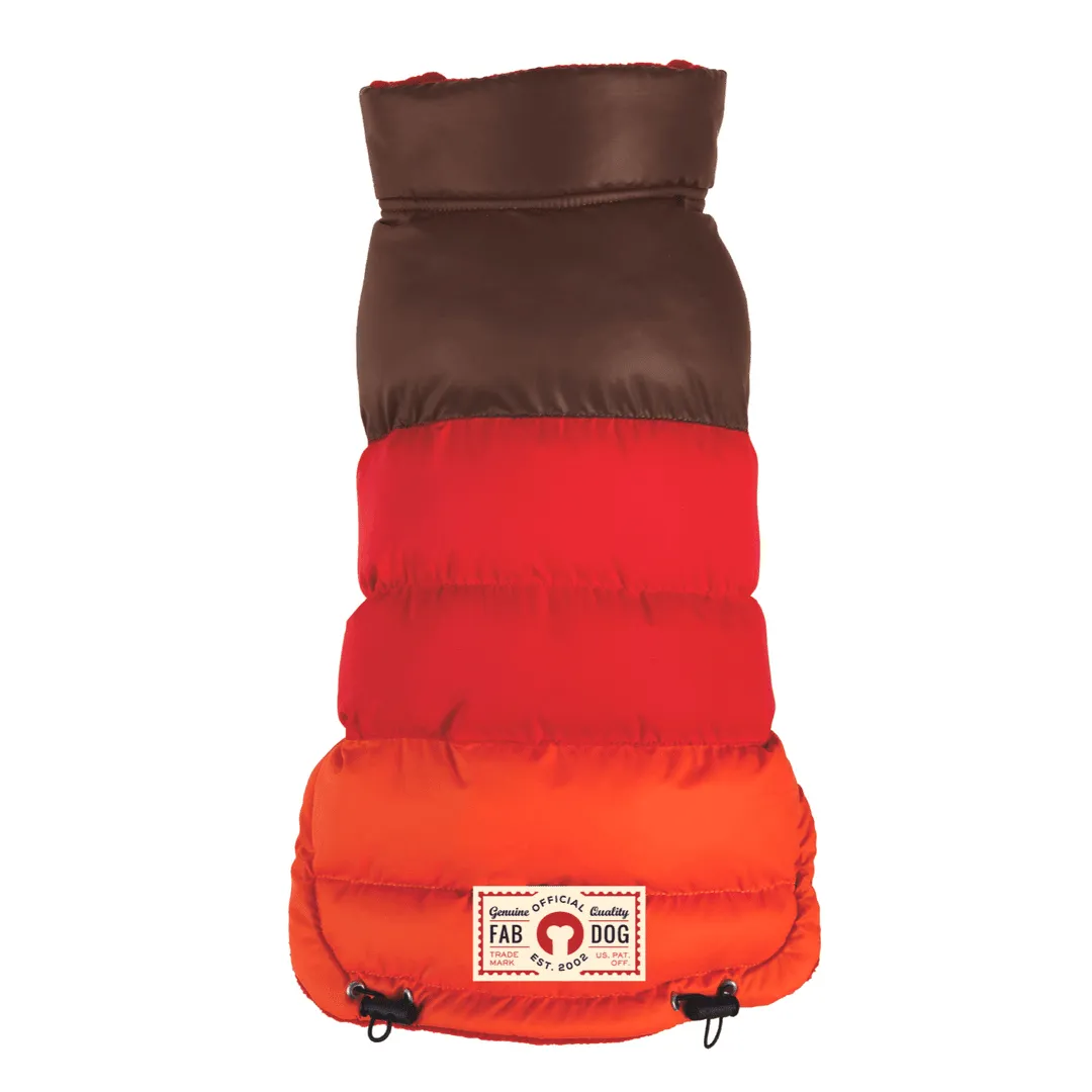 Colorblock Dog Puffer Coat