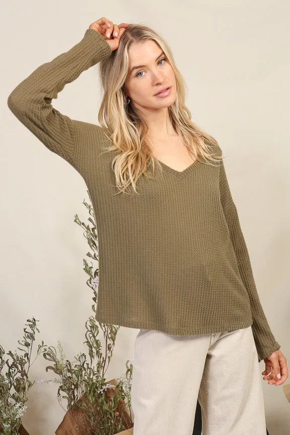 Cozy Days Thermal Brushed Top*