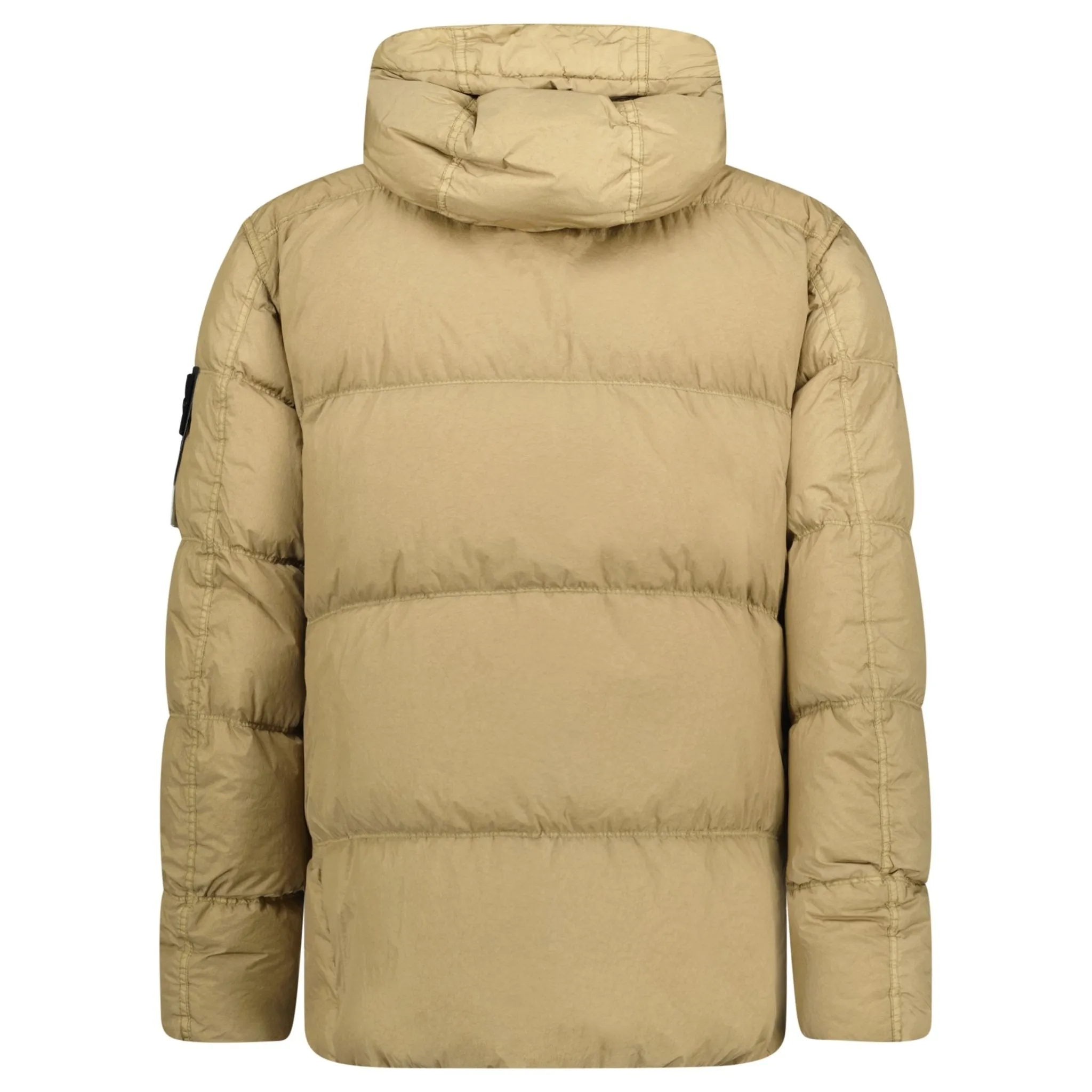 Garment Dyed Crinkle Reps NY Down Jacket  Biscuit Brown