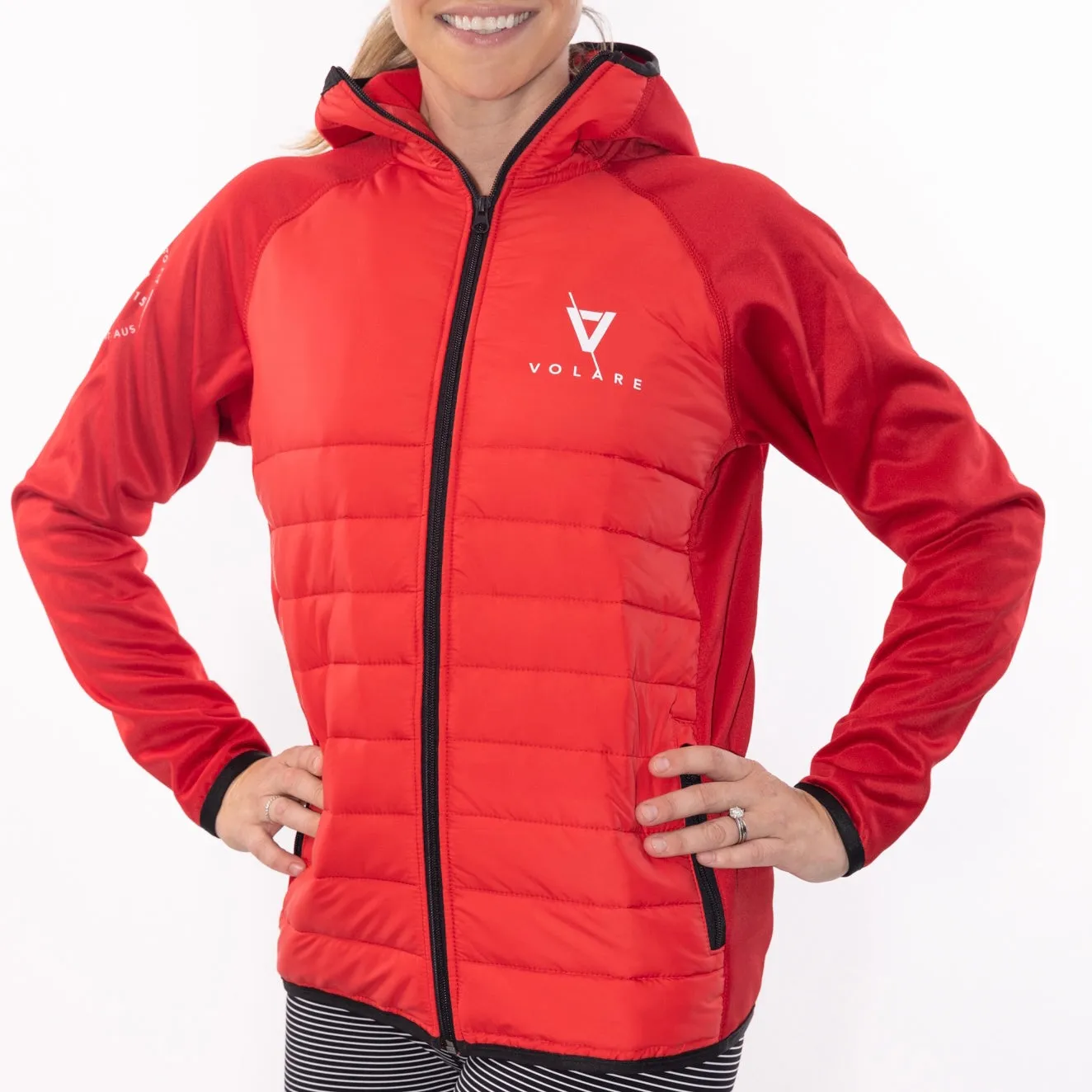 Puffer Jacket Red