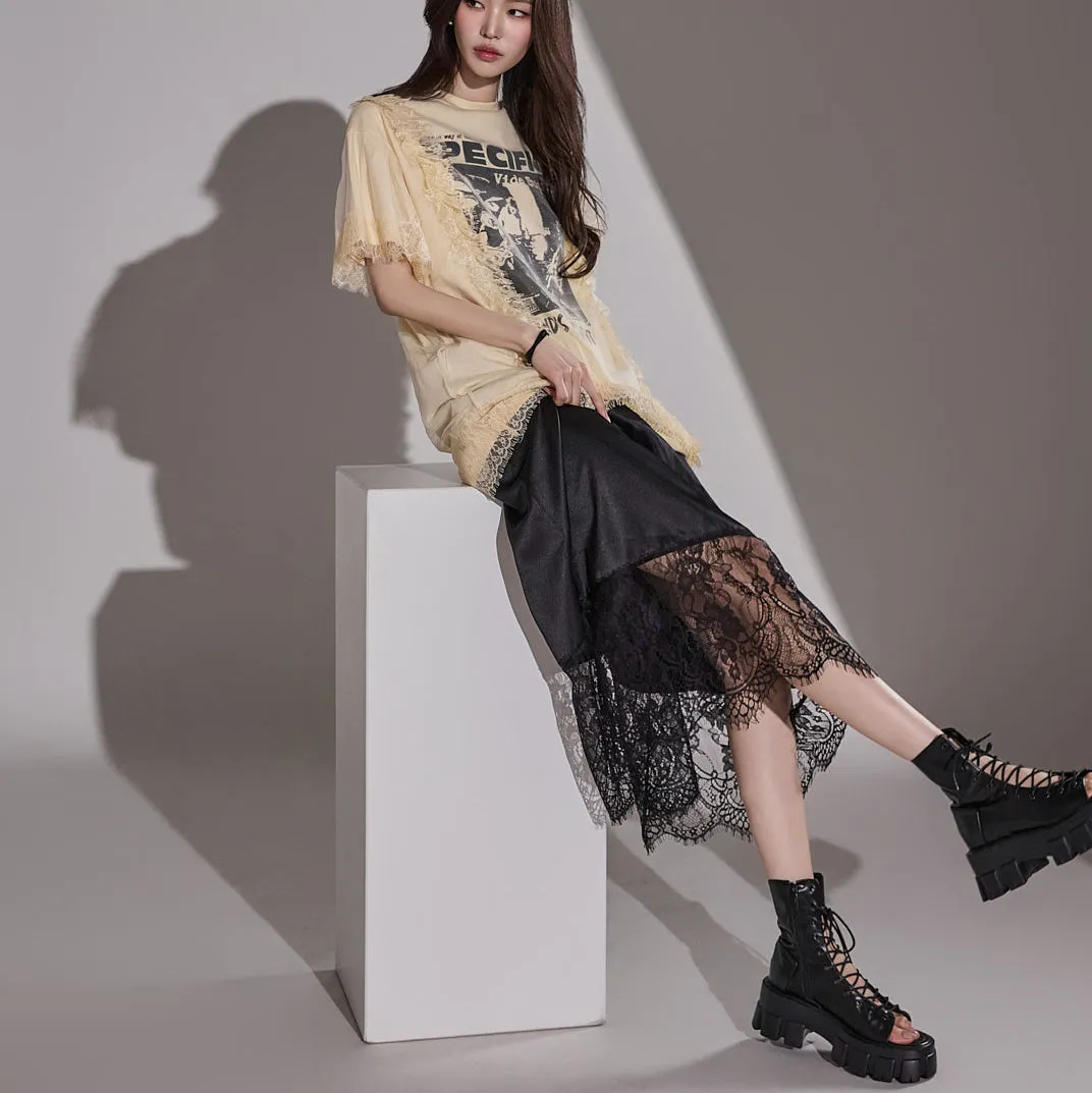SK2753 Lace Skirt