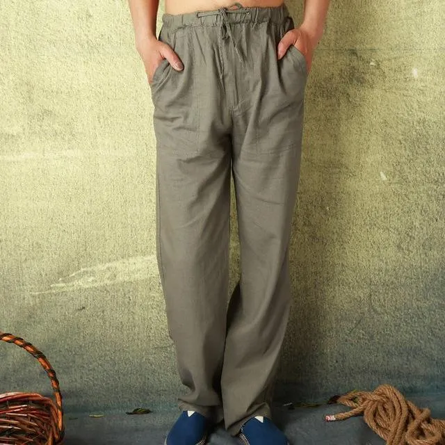 Summer Linen Pants For Men
