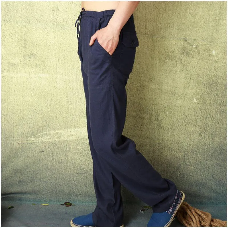 Summer Linen Pants For Men