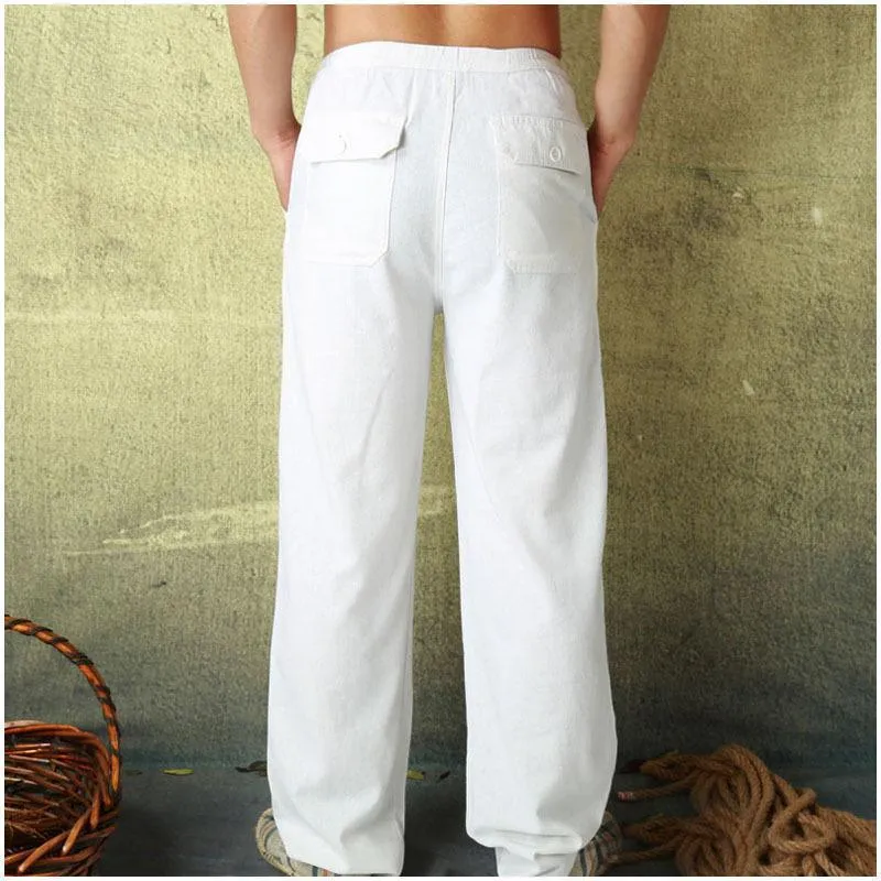 Summer Linen Pants For Men