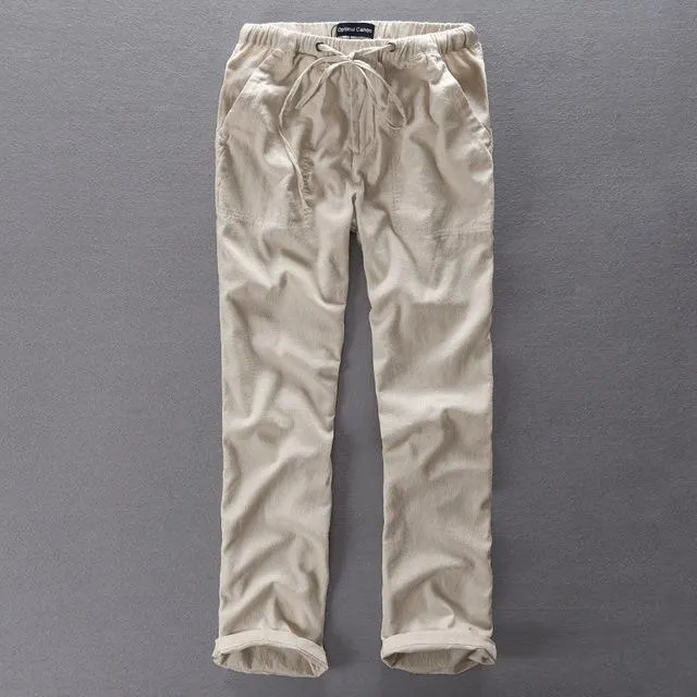 Summer Linen Pants For Men