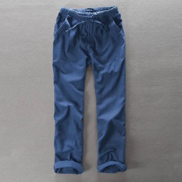 Summer Linen Pants For Men
