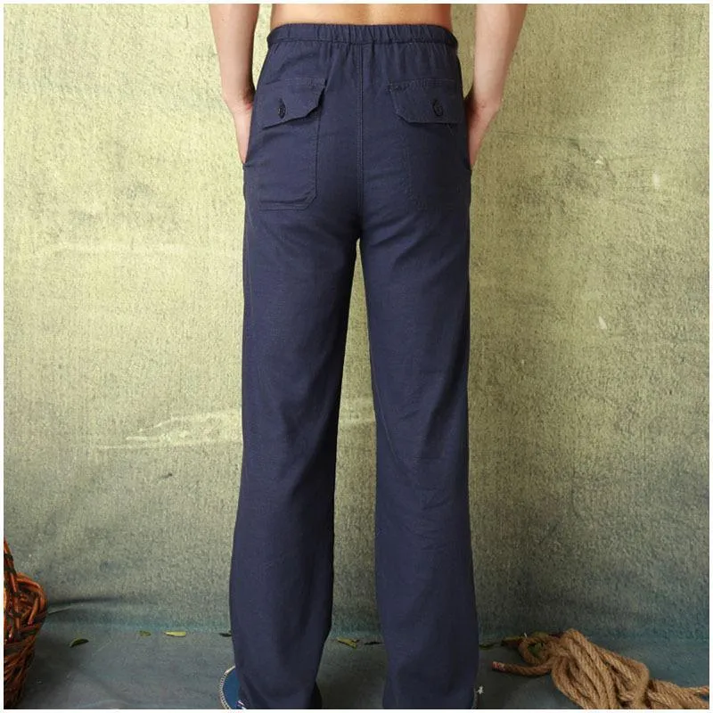 Summer Linen Pants For Men