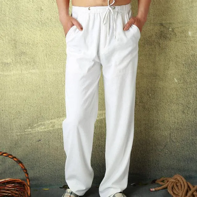 Summer Linen Pants For Men