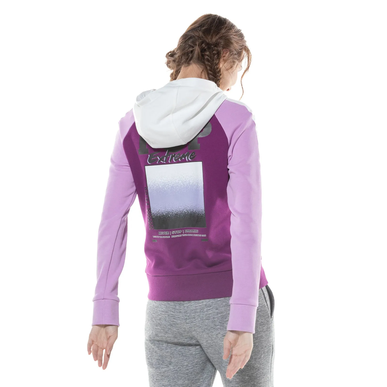 Women Colours Sweatshirt size S M L XL  Grey Purple White